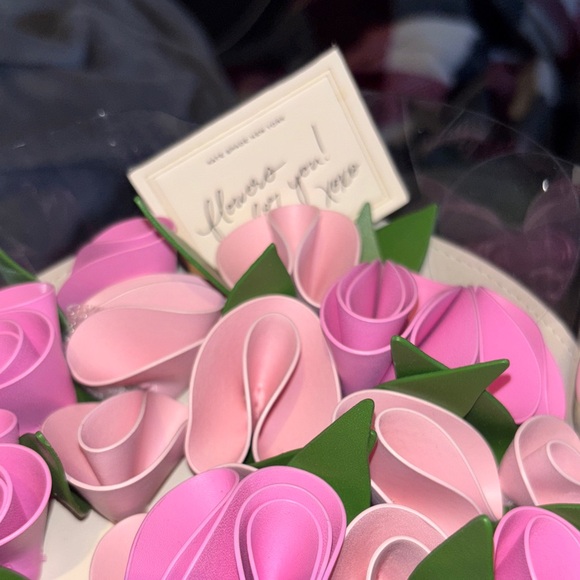 Kate Spade Polka Dot Flower Bouquet Crossbody Bag - Picture 2 of 7